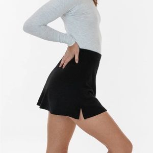 Los Angeles Apparel Ponte A-Line Skort